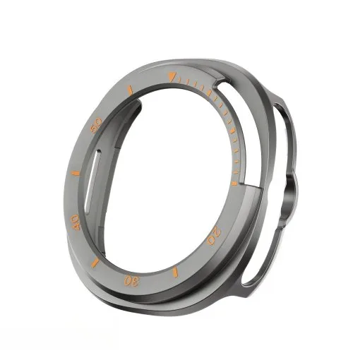 Titanium grijs oranje