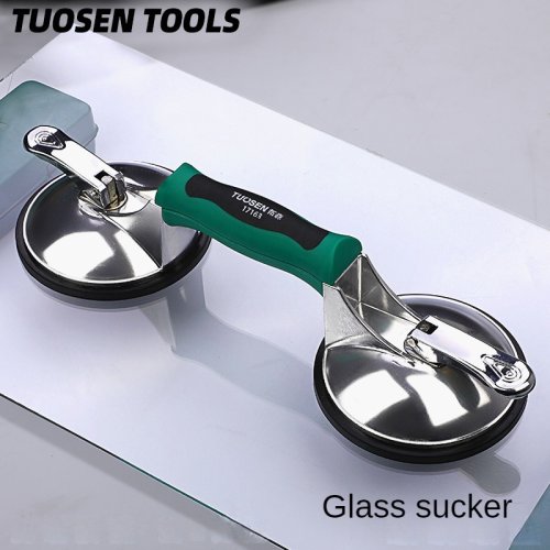 Image de Ventouse Professionnelle 3 Griffe - Levage Sûr pour Carrelage et Verre