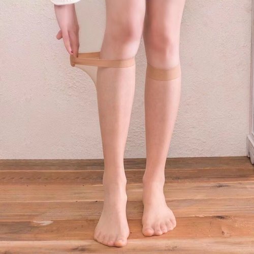 Afbeelding van Elegante Ultradunne Kniekousen voor Vrouwen
