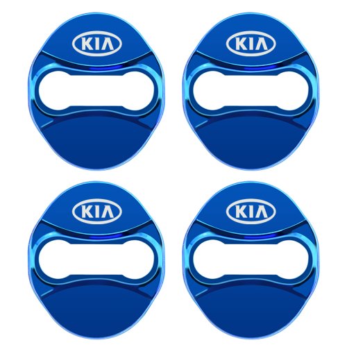 Immagine di 4 Pz 3 Tipo Per Kia Rio Ceed Sportage Cerato Soul Auto Serratura Della Porta Della Copertura Adesivo...