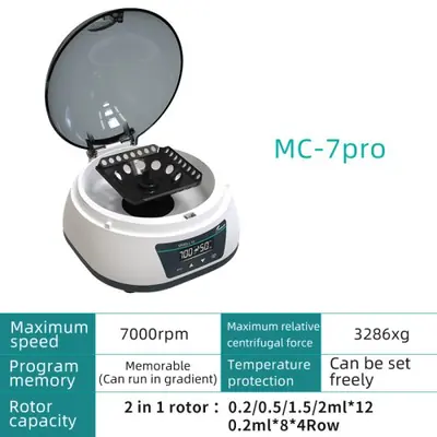Image de Centrifugeuse Numérique Haute Vitesse 12000 RPM - Laboratoire & PRP