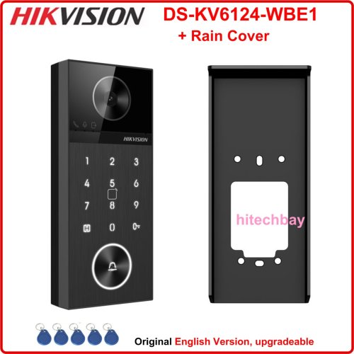 Imagen de Interfono Inteligente Hikvision DS-KV6124-WBE1 4MP con WiFi y POE