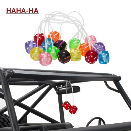Afbeelding van Kleurrijke Plastic Schaal Fuzzy Dice voor RC Rock Crawler