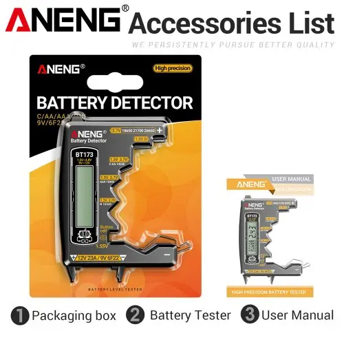 Image de Testeur de Batterie Mini - Vérifiez la Santé de Vos Piles en Un Clic