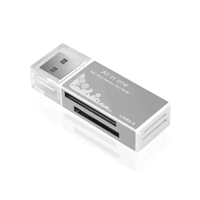 Image de Lecteur Multi-Cartes USB 2.0 - 4 Ports