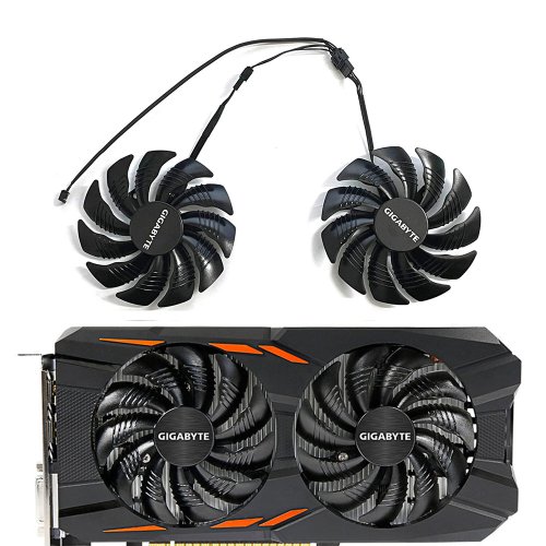 Imagen de Ventilador GPU 88mm para Radeon RX 570/580 AORUS - Repuesto de Alta Calidad
