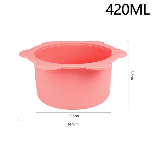 Afbeelding van Natuurlijke Wax Warmer Set met Hittebestendige Silicone Kom en Roerstok – Non-Stick Ontharingstool voor Thuisgebruik