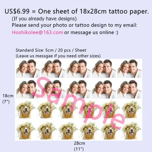 Aangepaste tattoo