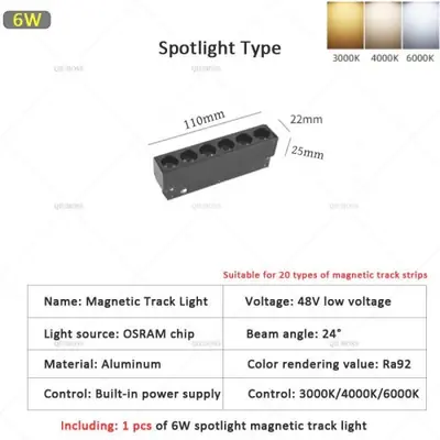 Image de Éclairage LED sur Rail Moderne - Projecteur Intégré pour Salon