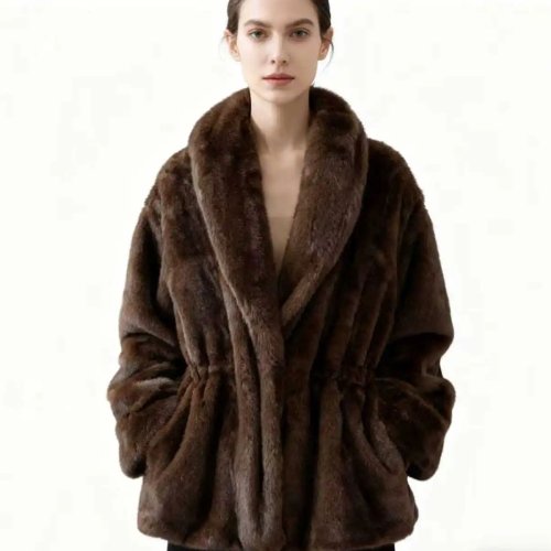 Image de Manteau Court Hiver Femme - Chaud & Décontracté