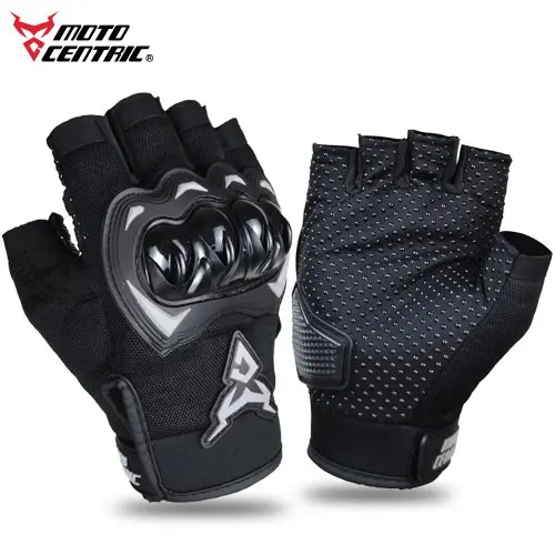 Image de Gants Moto Été Demi-Doigt Respirants