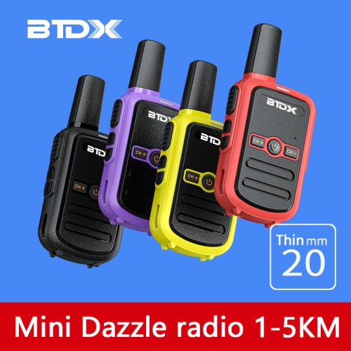 Immagine di Walkie Talkie Mini Portatile per Bambini - Ricaricabile e a Lungo Raggio