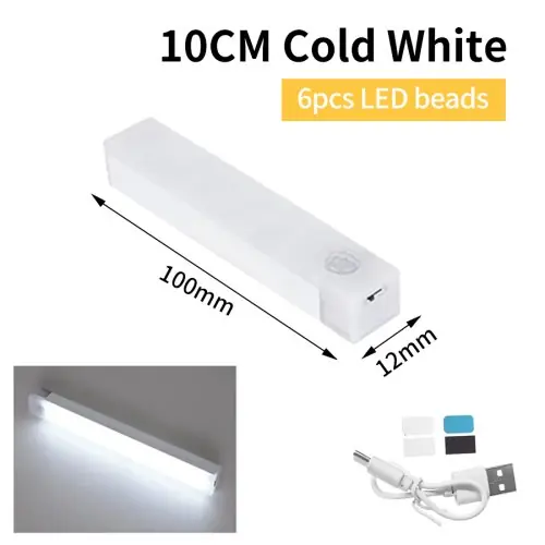 10 cm Blanc froid