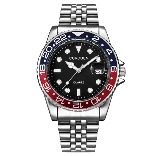 Image de Montre Homme Mode Acier Inoxydable - Vert 2024