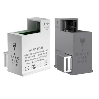 Image de Adaptateur PoE vers USB-C pour iPad - Charge et Données