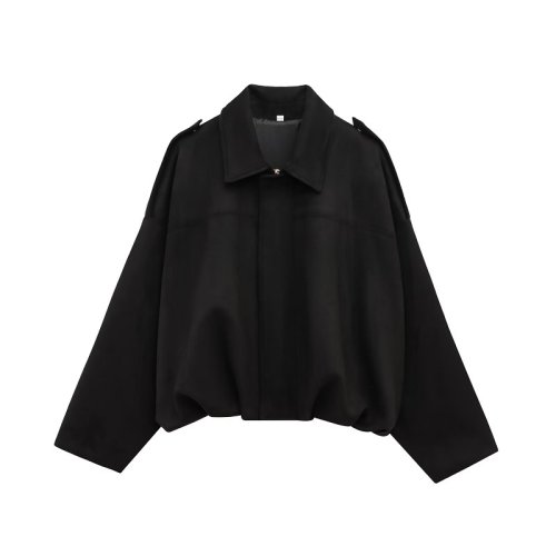 Afbeelding van MUJER 2025 Suède Bomberjacks voor Vrouwen Outerwears Oversized Jas Vrouw Streetwear Zip Damesjassen Gewatteerde Varsity Jassen