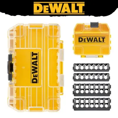 Boîte à Outils pour Dewalt TSTAK Jaune - Compacte & Verrouillable