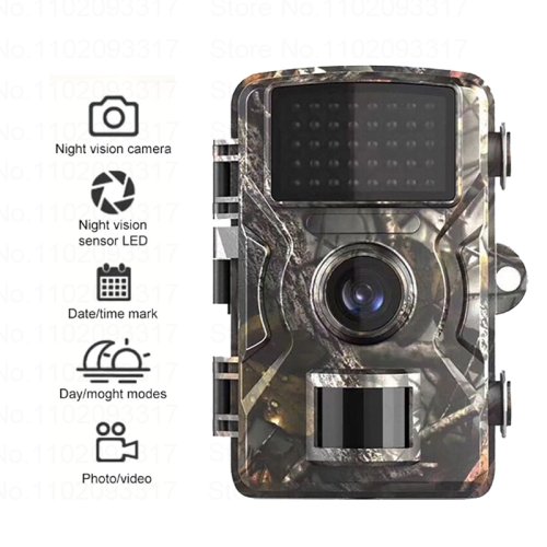 Image of Wildlife Trail Cameras 16MP 1080P Infrared Night Vision Wild Hunting Camera Waterproof Outdoor Motion Activated Tracking Photo