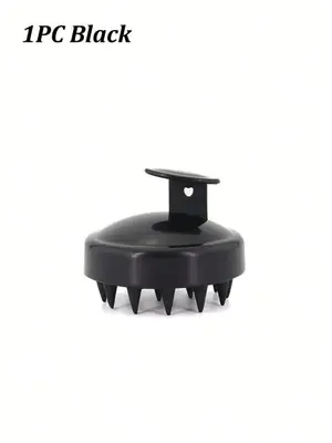 Image de Brosse de massage du cuir chevelu en silicone