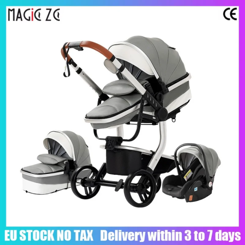 Bild von 3-in-1 Kinderwagen – Leicht, Multifunktional & Ideal für Neugeborene