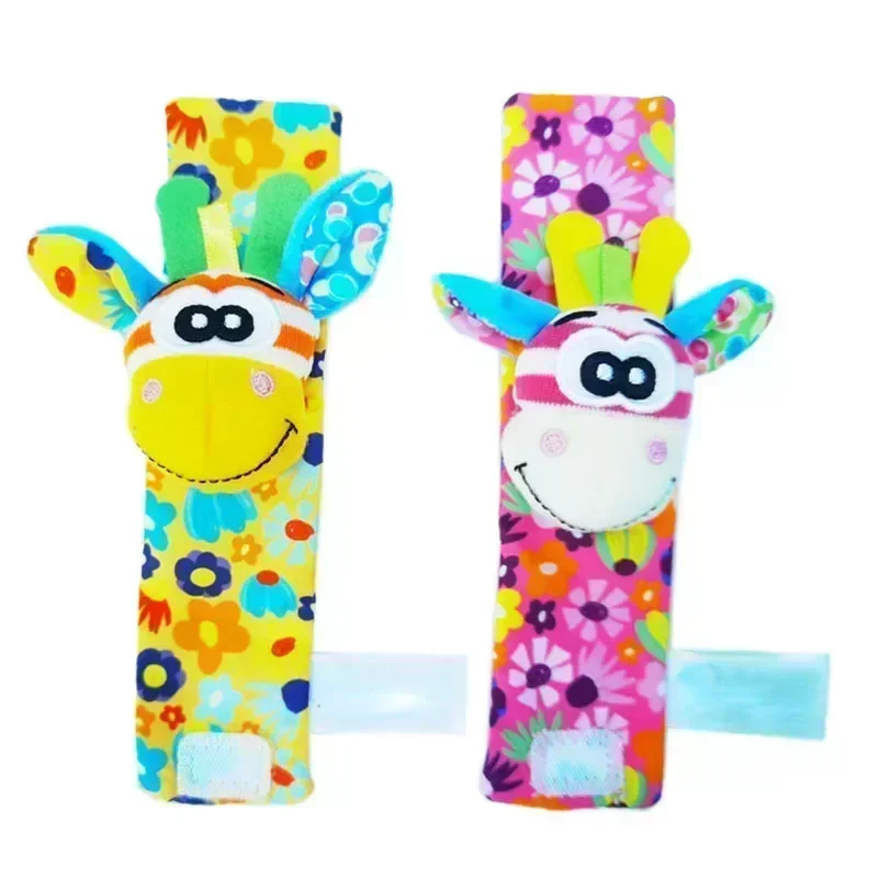 Image de Hochets Chaussettes Animaux pour Bébé 0-12 Mois