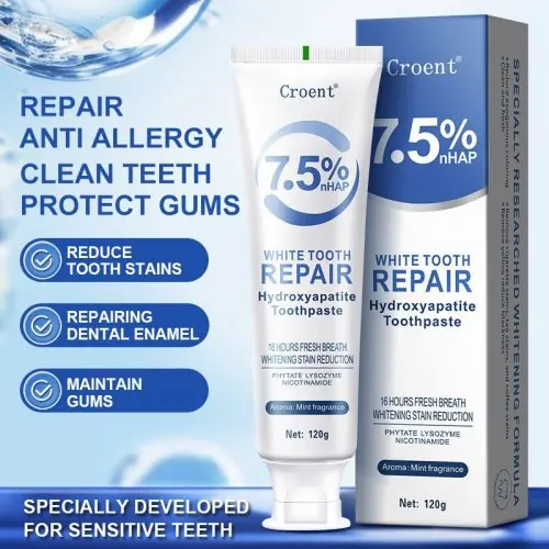 Image de Dentifrice Hydroxyapatite Blancheur & Protection Dentaire