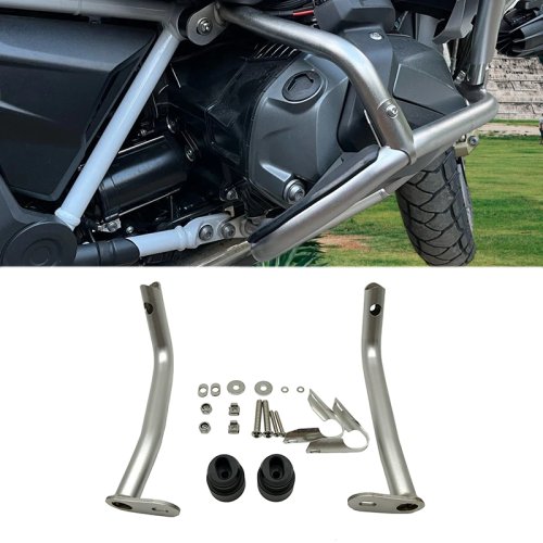 Bild von Motorrad Motor Crash Bar Stoßstange Rahmen Schutz Verstärkungen Bar Kit Für BMW R1250GS R1250GS GSA R1250GSA Abenteuer ADV