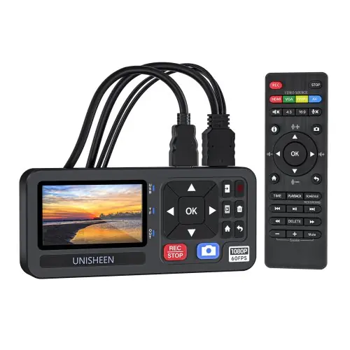 Image de Convertisseur Vidéo HD 1080p avec Écran 3 Pouces