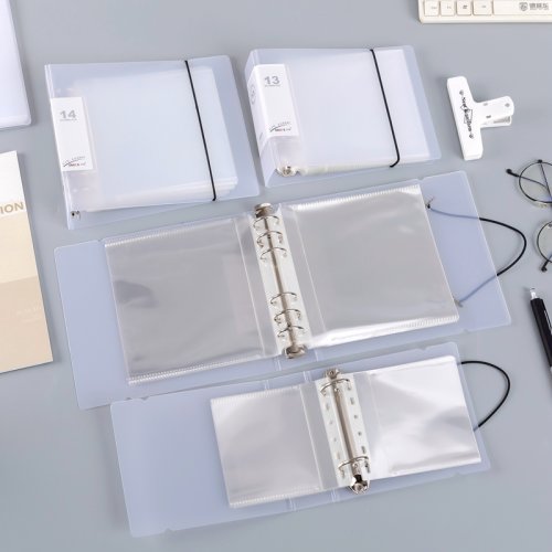 Bild von Transparente Quadratische Ordnerhüllen – Ideal für Fotos & Dokumente