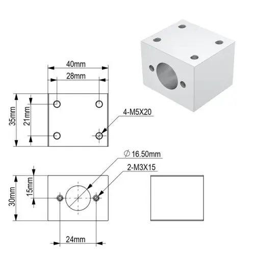 Siège de douille T10 blanc