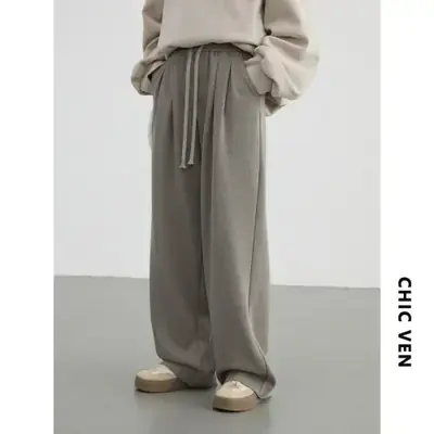 Image de Pantalon Femme Streetwear Taille Haute - Tendance Automne-Hiver 2025