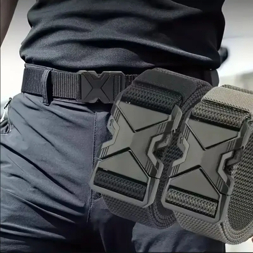 Afbeelding van 1pc tactische sportriem voor heren, verstelbare snelsluiting, multifunctionele buitentraining bergbeklimmen riem voor ideaal cadeau