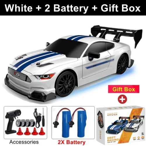 GTRPRO Weiß 2 Akkus Box