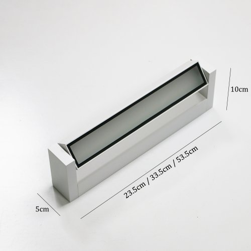 Immagine di Lampada da Parete LED con Angolo Regolabile, Impermeabile e in Alluminio per Esterni – Illuminazione da Giardino Moderna e Semplice