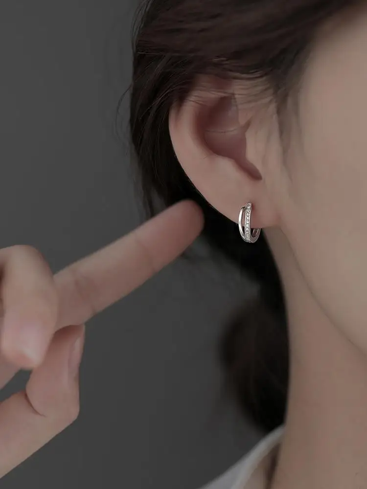 Imagen de Pendientes de Plata 925 con Circonitas - Elegantes y Brillantes