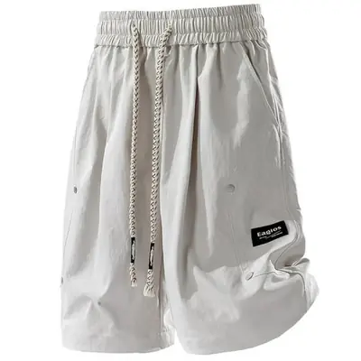 Image de Shorts d'été pour hommes en coton, coupe large, tailles 6XL à 8XL