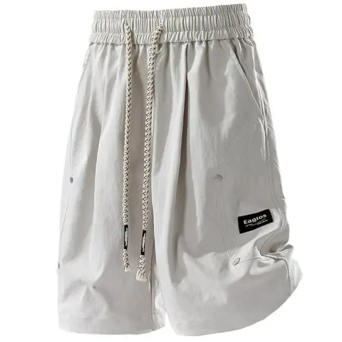 Image de Shorts d'été pour hommes en coton, coupe large, tailles 6XL à 8XL