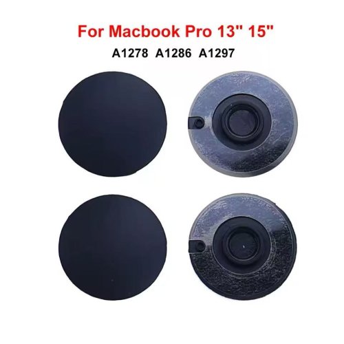 Imagen de 4 unids/set cubierta inferior pies de goma para Macbook Pro Air A1278 A1286 A1297 A1465 A1466 A1398 A1425 A1502 A1534 A1706 A2442 A2681