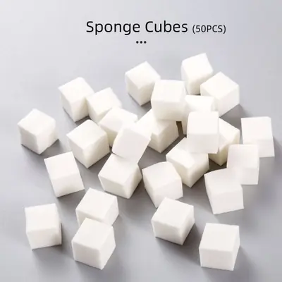 Image de Kit Nail Art Éponge - 50 Pièces pour Dégradés Créatifs
