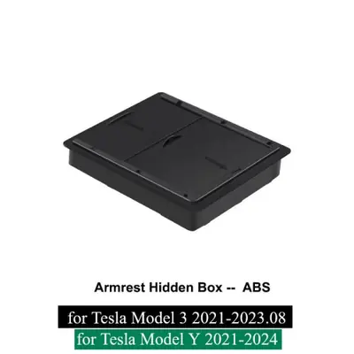 Image de Boîte de Rangement Console Tesla Model Y