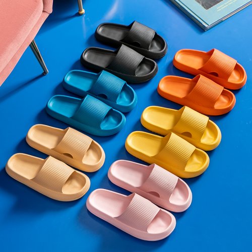 Bild von Bequeme Plattform-Sandalen für Damen & Herren – Sommer, Strand & Bad