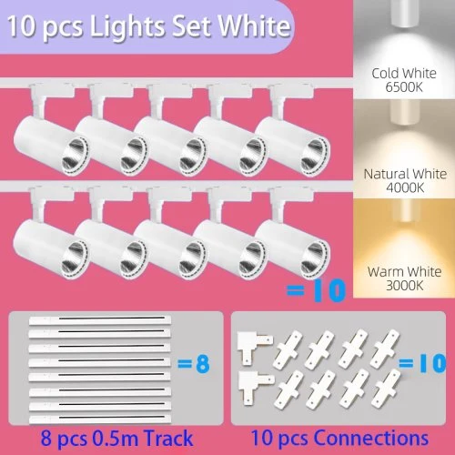 40W frío blanco