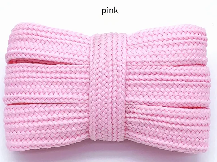 Image de Lacets Plats Large 2cm - Tendance & Confort