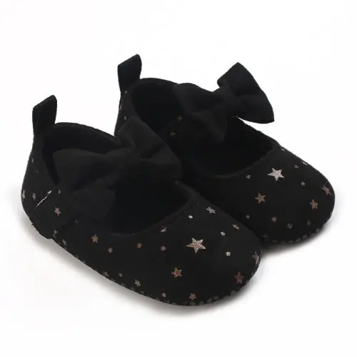 Image de Chaussures Bébé Princesse Léopard - Premiers Pas Doux & Sécurisés