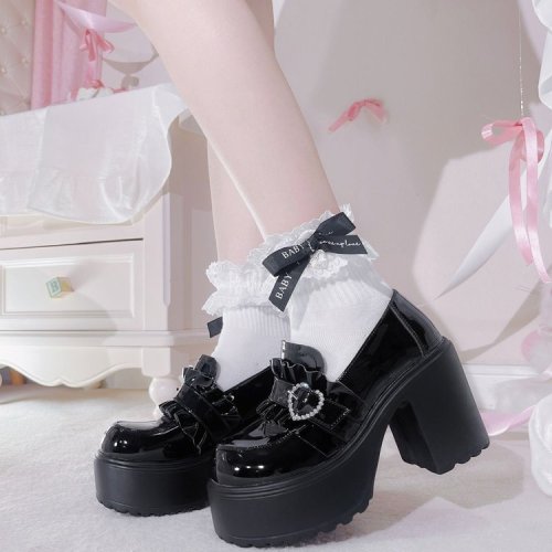 Afbeelding van Stijlvolle Gothic Mary Jane Schoenen voor Vrouwen