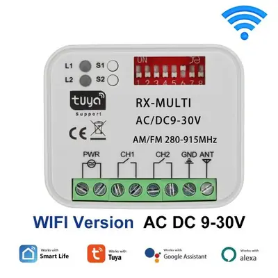 Image de Récepteur Universel Smart pour Porte de Garage