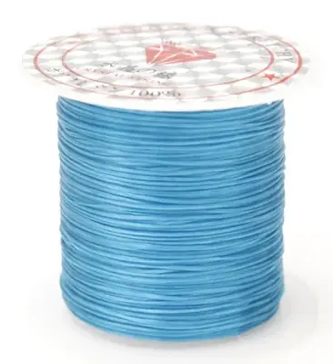 Image de Cordon Élastique 1mm - Rouleau de 10m pour Bijoux DIY