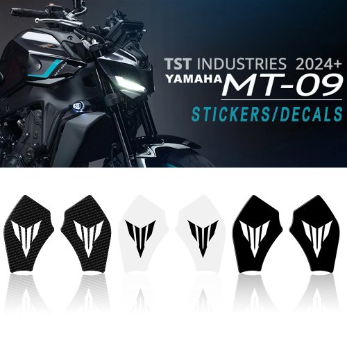 Immagine di Adesivi 3D per Yamaha MT-09 SP 2021-2025 - Kit Decalcomanie Personalizzate per Moto con Design Sportivo e Protezione Anti-Scrap