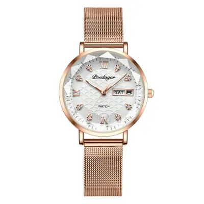 Image de Montre Femme Élégante avec Date et Lumineuse