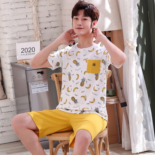 Immagine di Pigiama Estivo Uomo in Cotone – Comfort e Stile